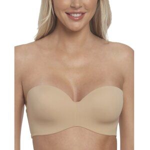 Dominique Intimates Bella Hidden Support Convertible Strapless Bra Mocha 38C NWT